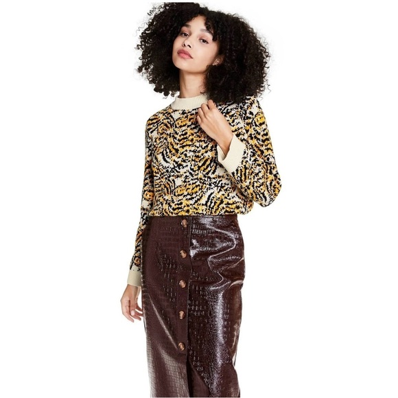 Rachel Come Animal Print Sweater - Picture 5 of 13